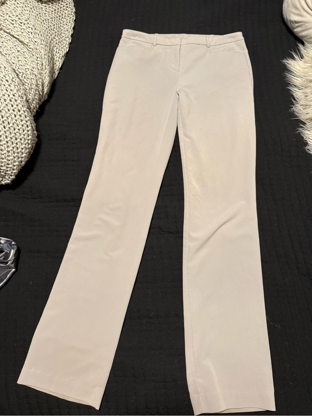 Light gray low waisted work pants